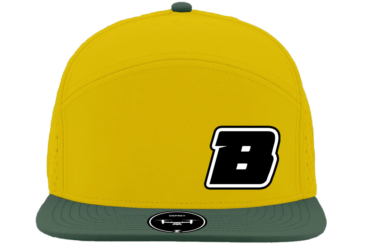 Ballz Yellow and Green B Icon Hat Main image