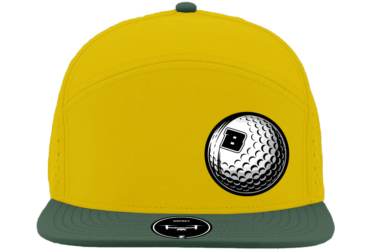 Ballz Yellow and Green Golf Ball Hat