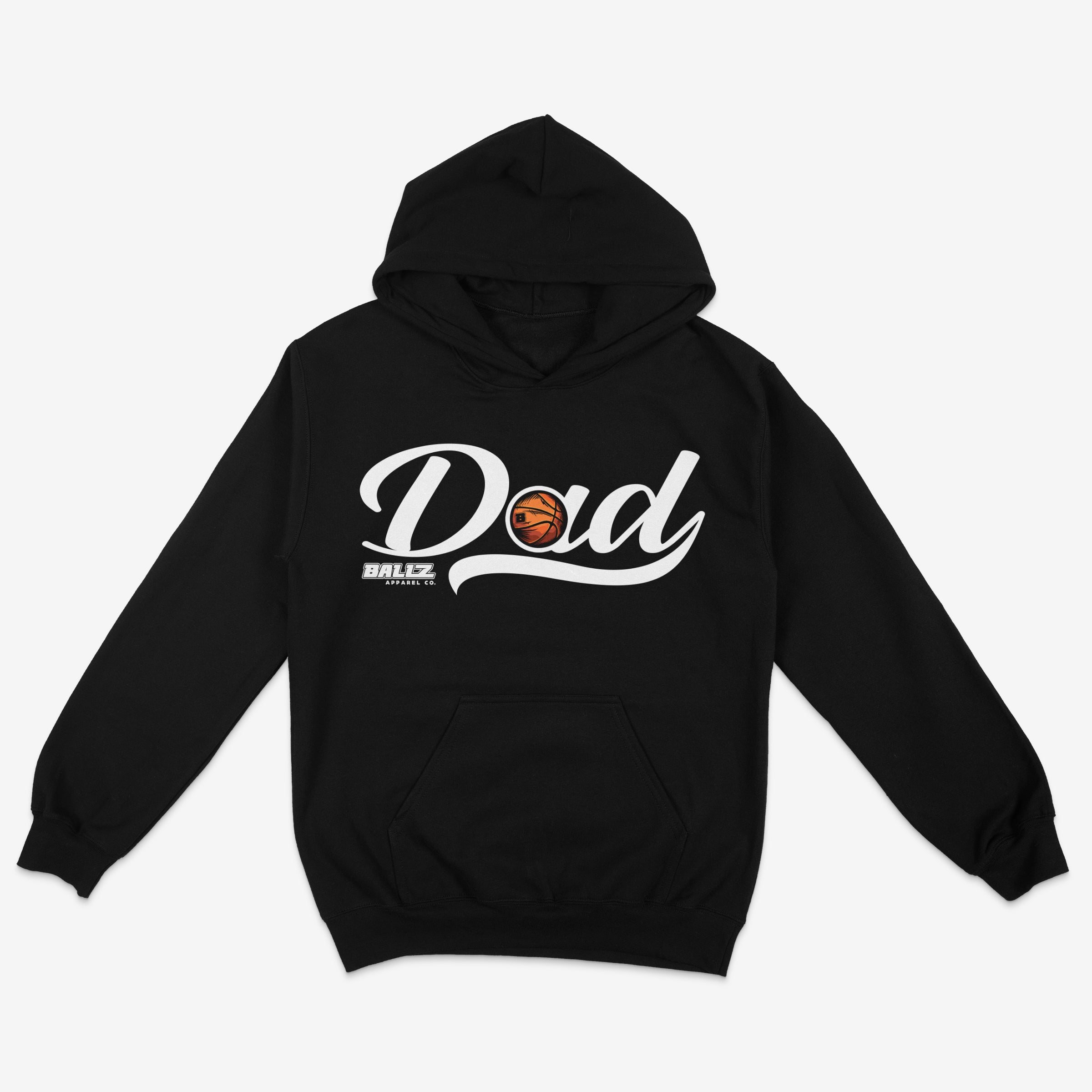 Basketball DAD (Basketballz) Hoodie (Black) Main image