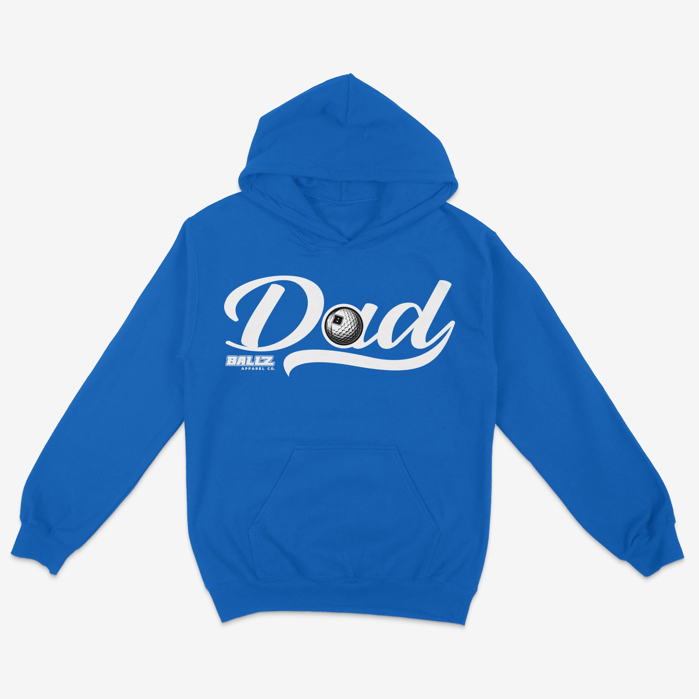 Golf DAD Hoodie Royal Blue Main image