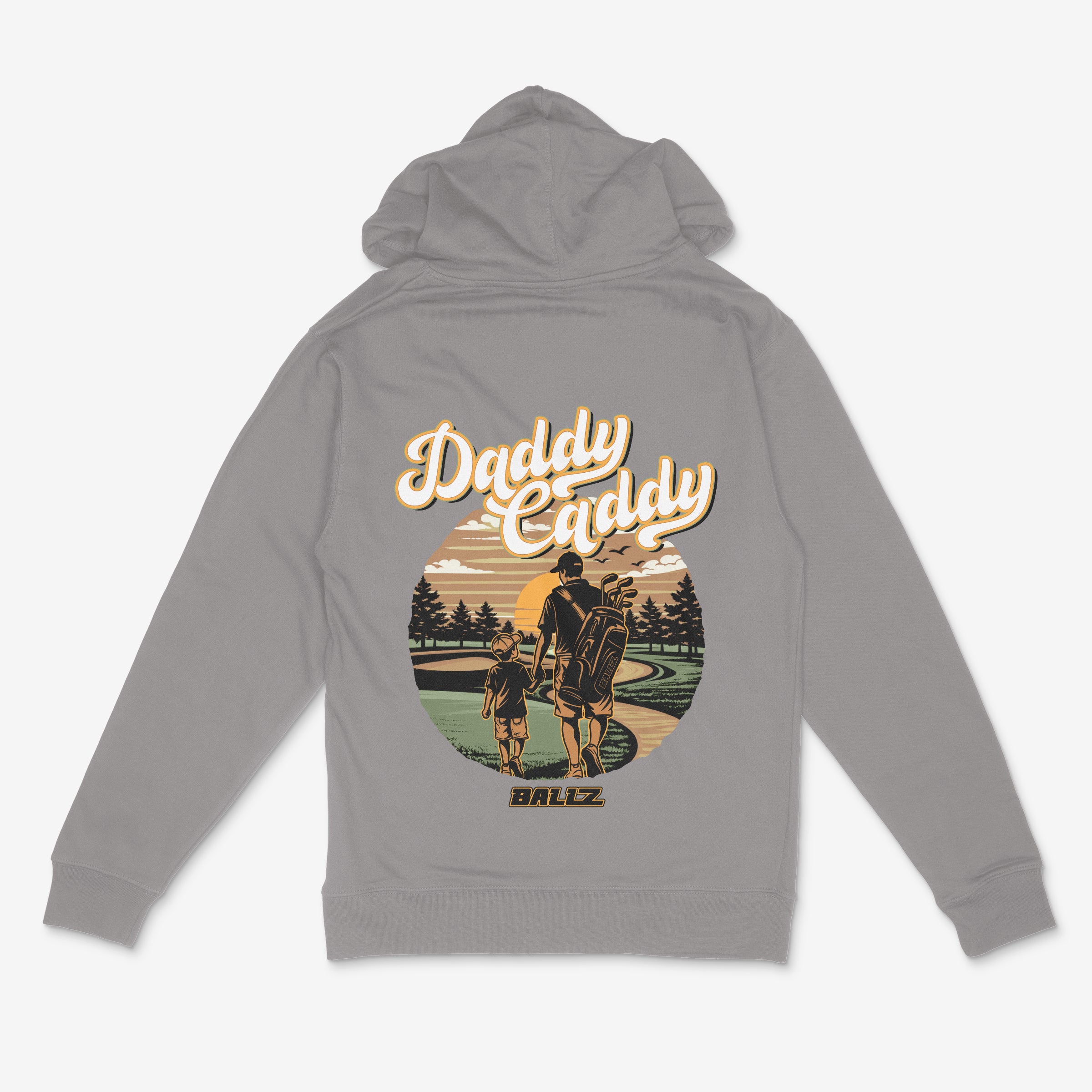 Daddy Caddy Hoodie (Boy - Grey) Main image