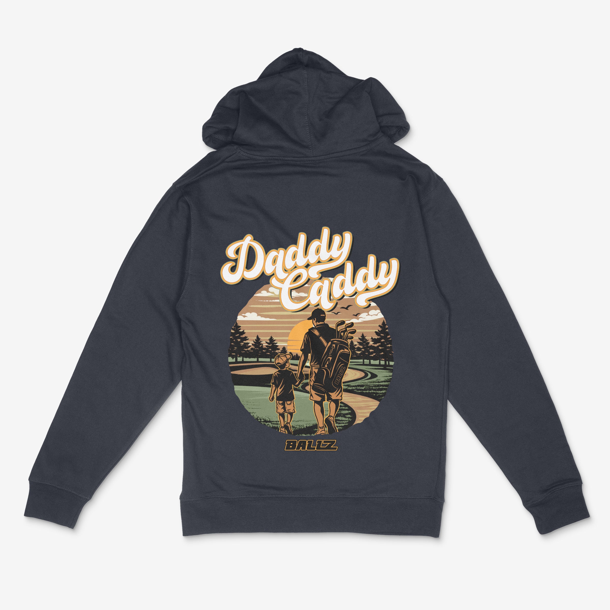 Daddy Caddy Hoodie (Boy - Navy Blue) Main image