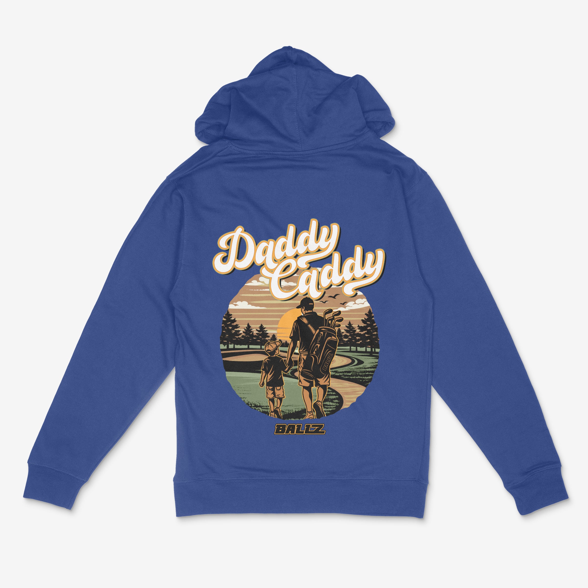 Daddy Caddy Hoodie (Boy - Royal Blue)