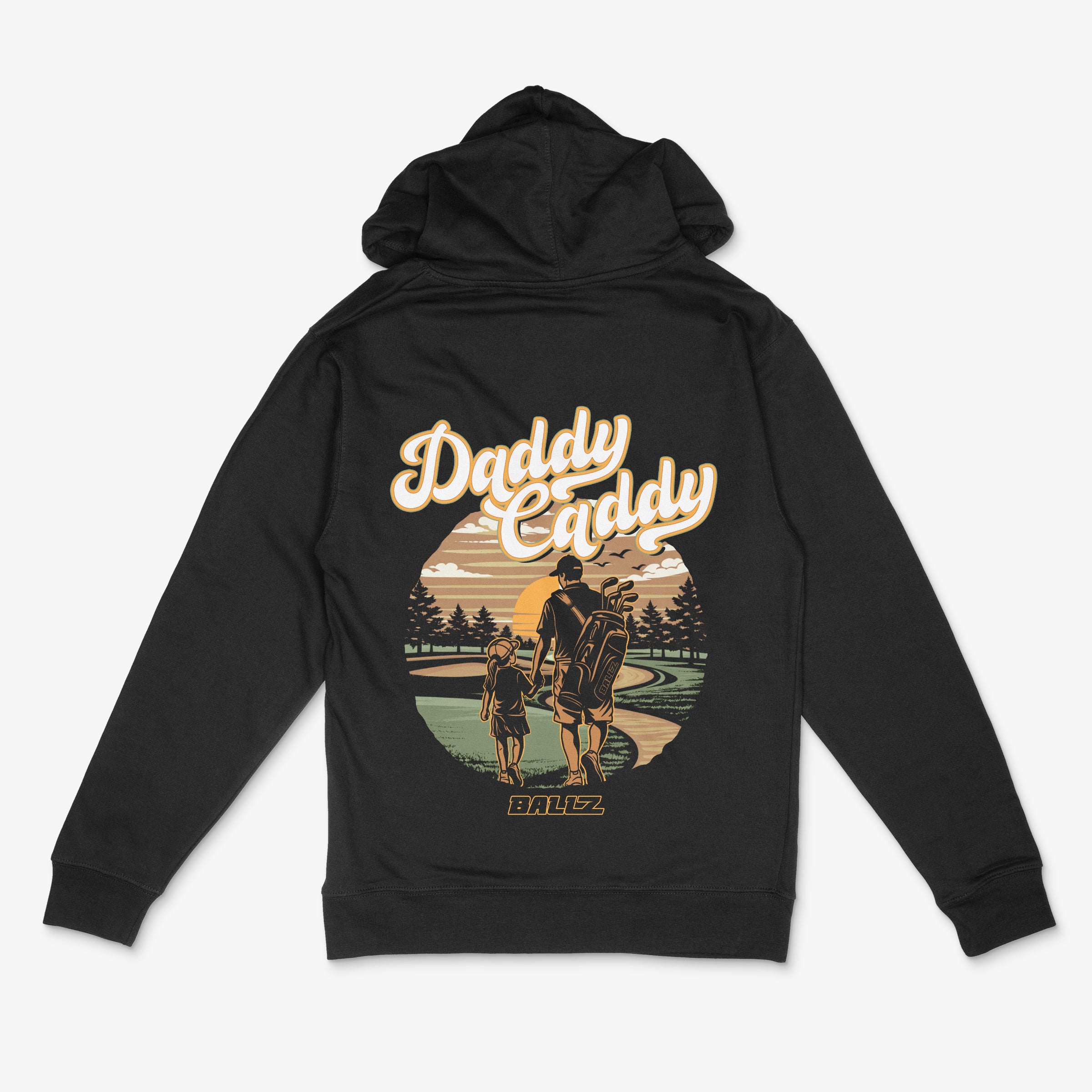 Daddy Caddy Hoodie (Girl - Black) Main image