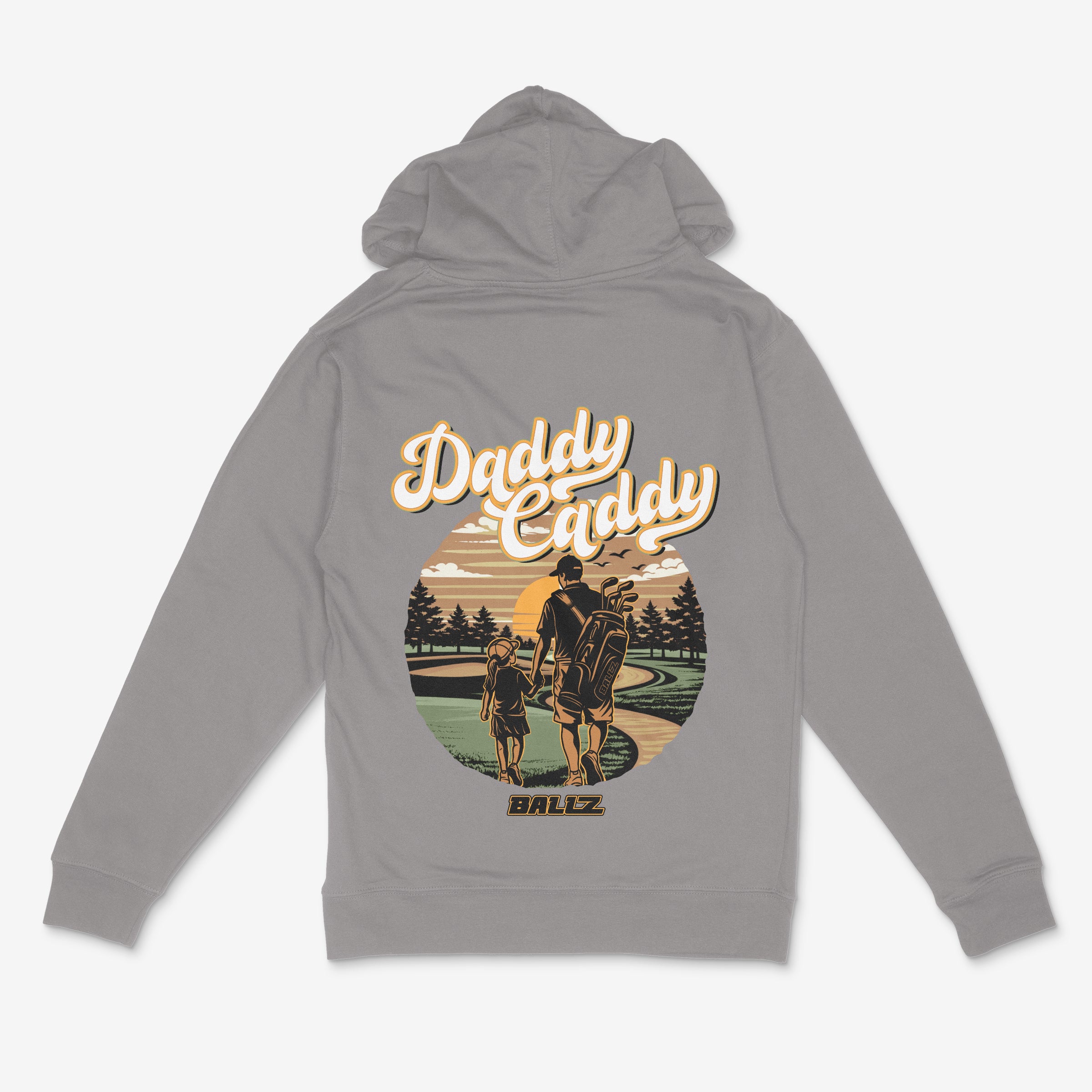Daddy Caddy Hoodie (Girl - Grey) Main image