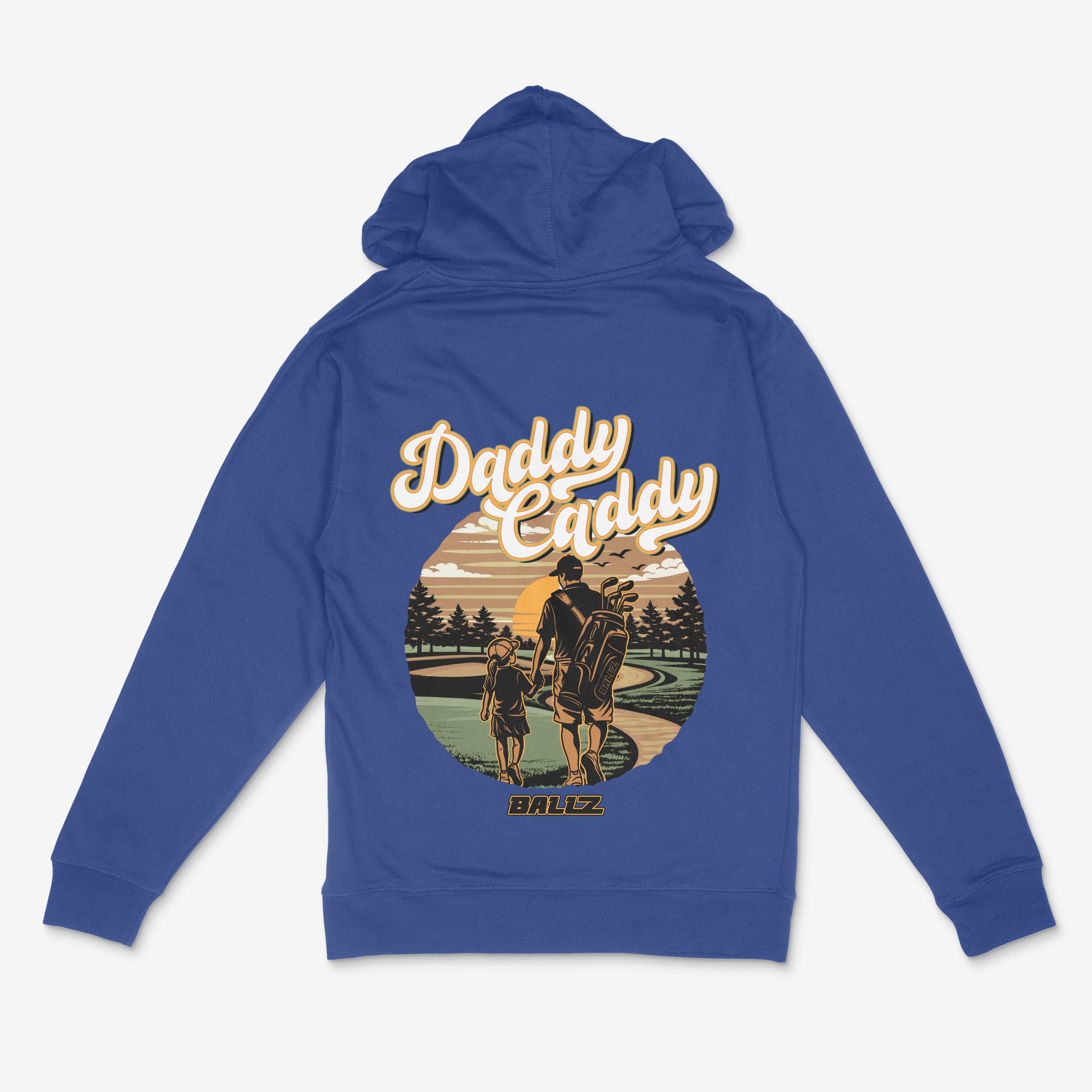 Daddy Caddy Hoodie (Girl - Royal Blue) Main image