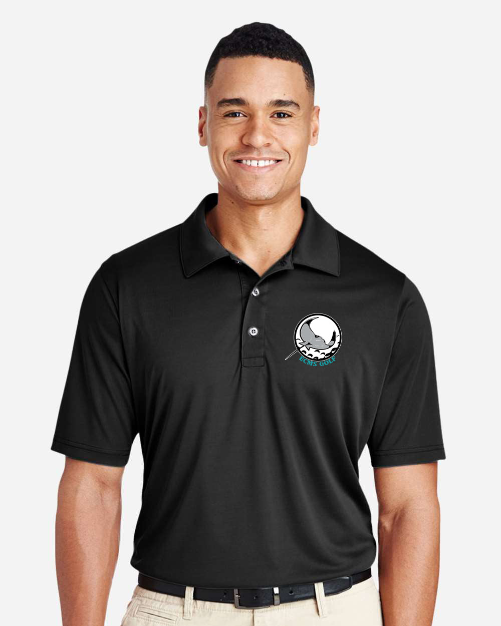 ECMS OFFICIAL Youth Golf Polo Shirt