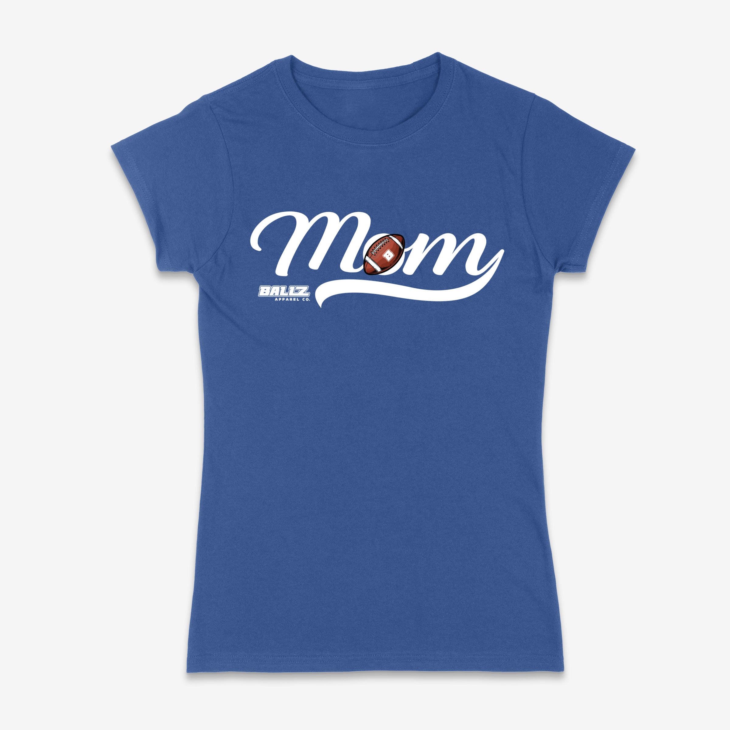 Football MOM T-Shirt Secondary image