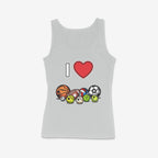 I Love Sports Ladies Tank Top – Matching Family Tees for Game Day