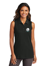 ECMS Ladies SLEEVELESS Golf Polo Shirt