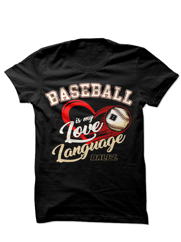 Baseball is My Love Language (Black)