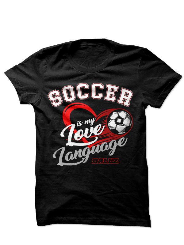 Soccer is My Love Language (Black)