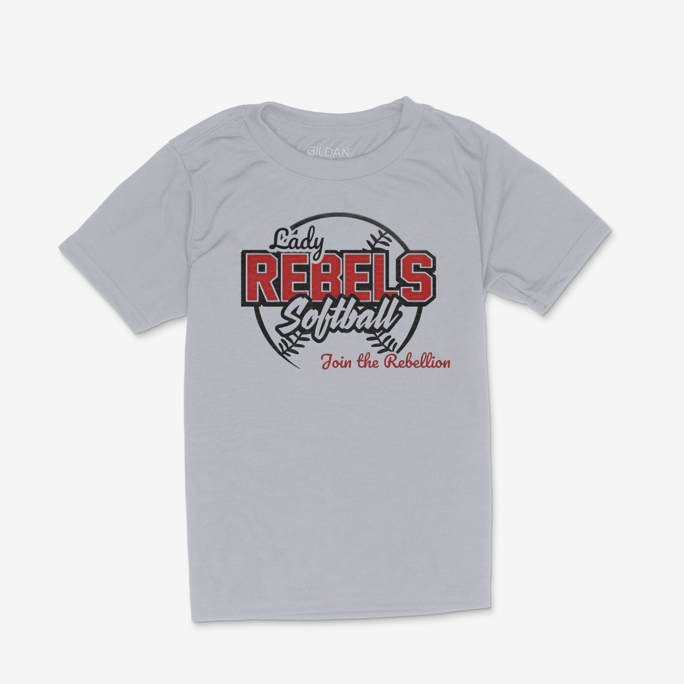 Youth Lady Rebels Performance Practice Shirt - Join the Rebellion