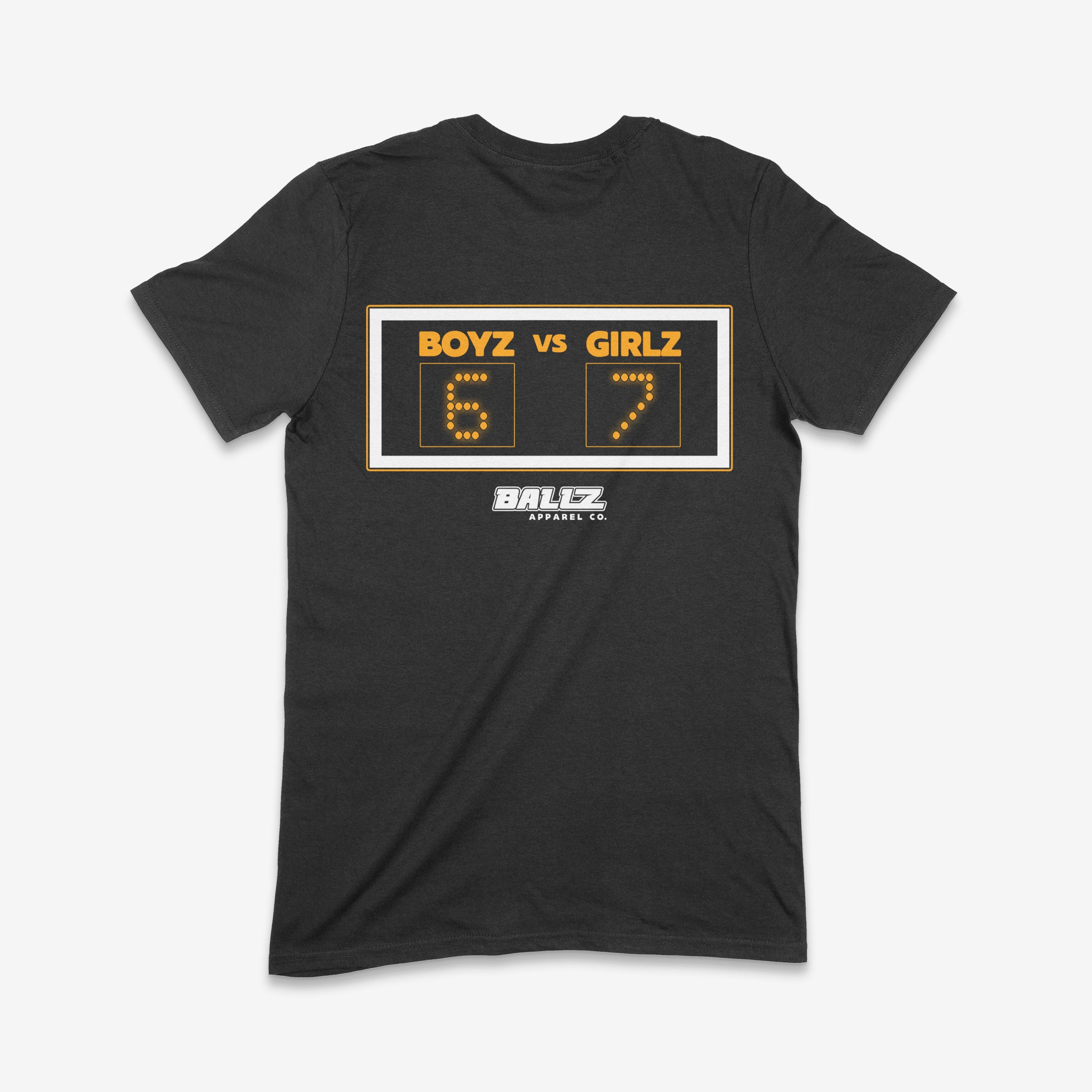 Boys 6 Girls 7 Youth T-Shirt (Black) Main image