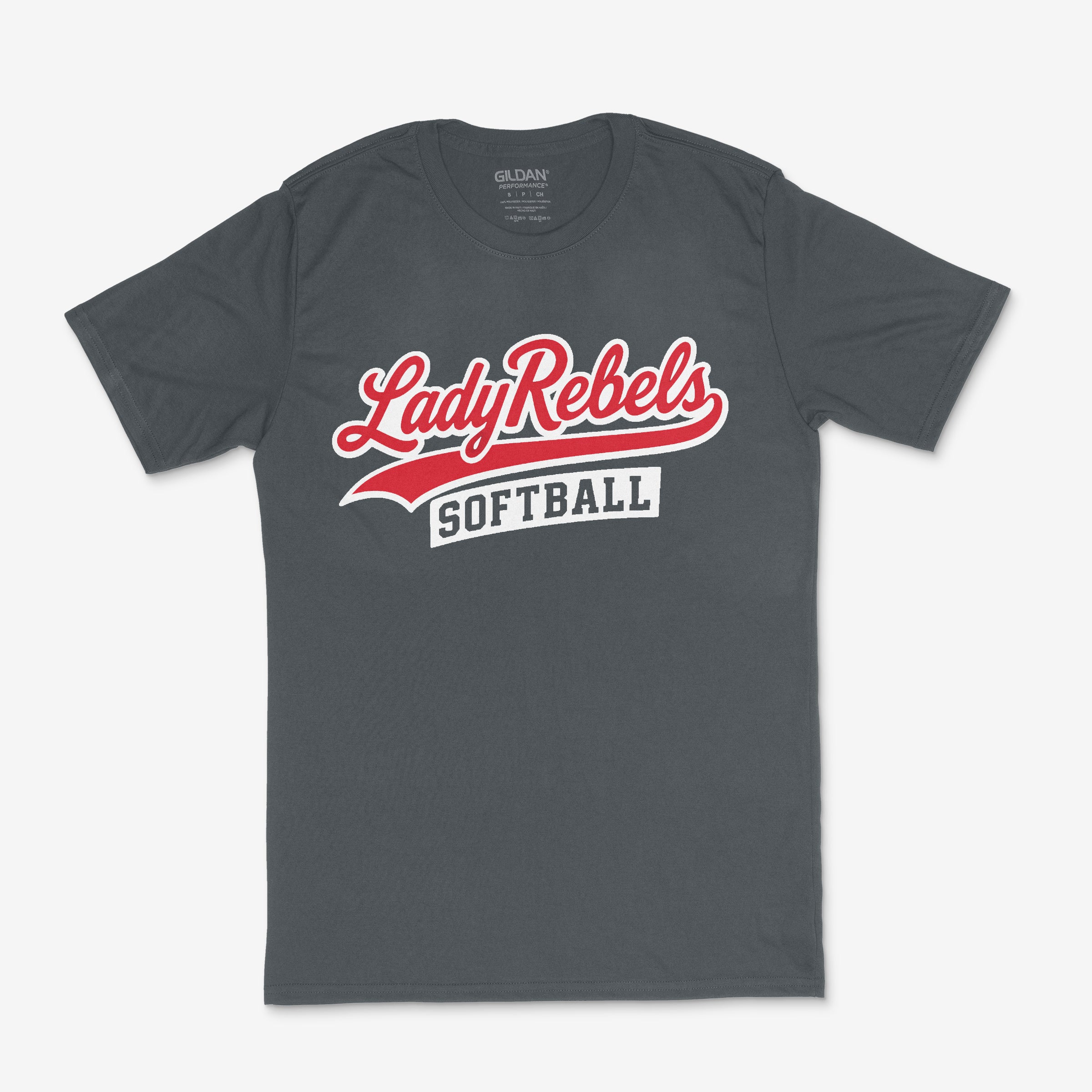 Adult Lady Rebels LOGO Performance Practice Shirt Main image