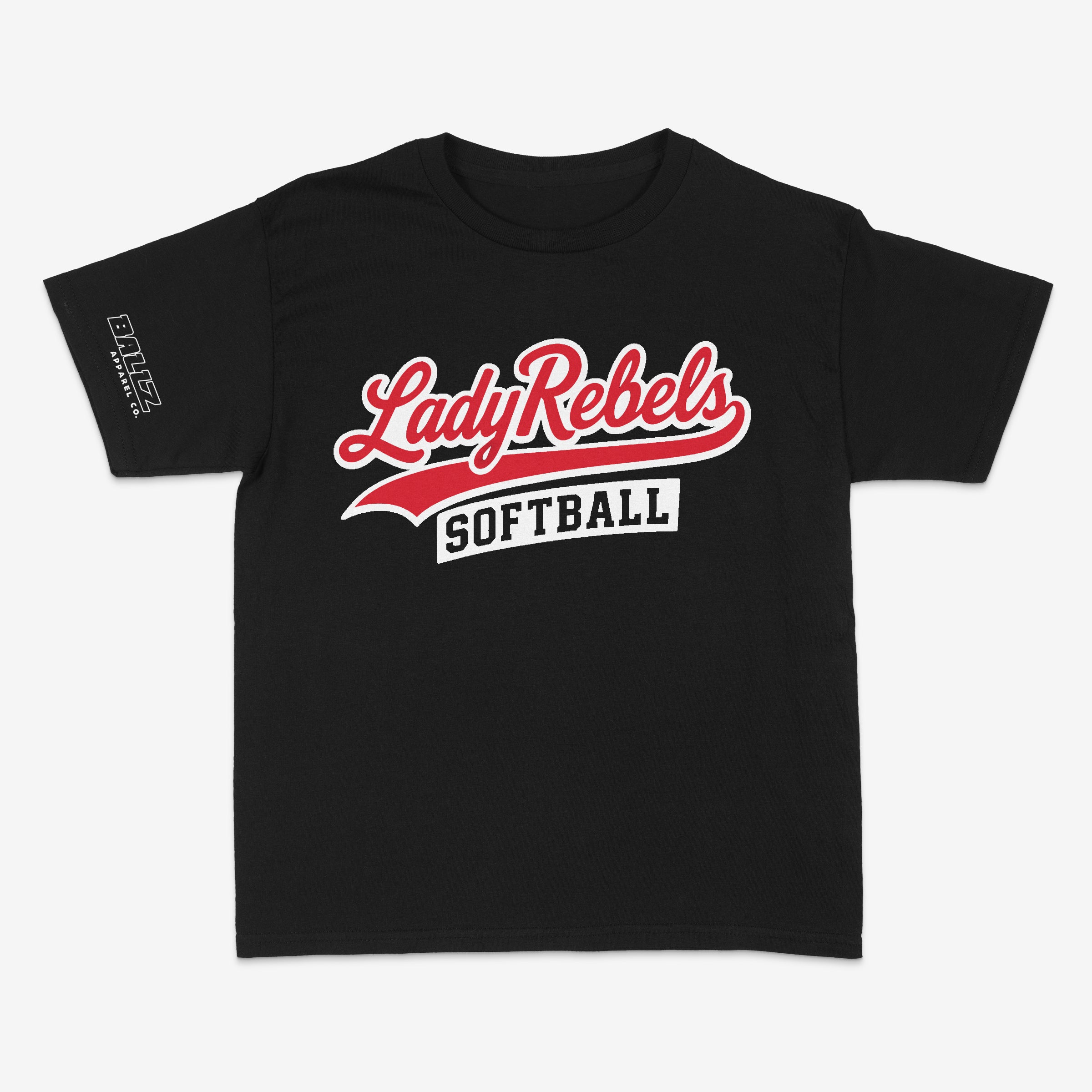 Youth Lady Rebels Logo T-Shirt