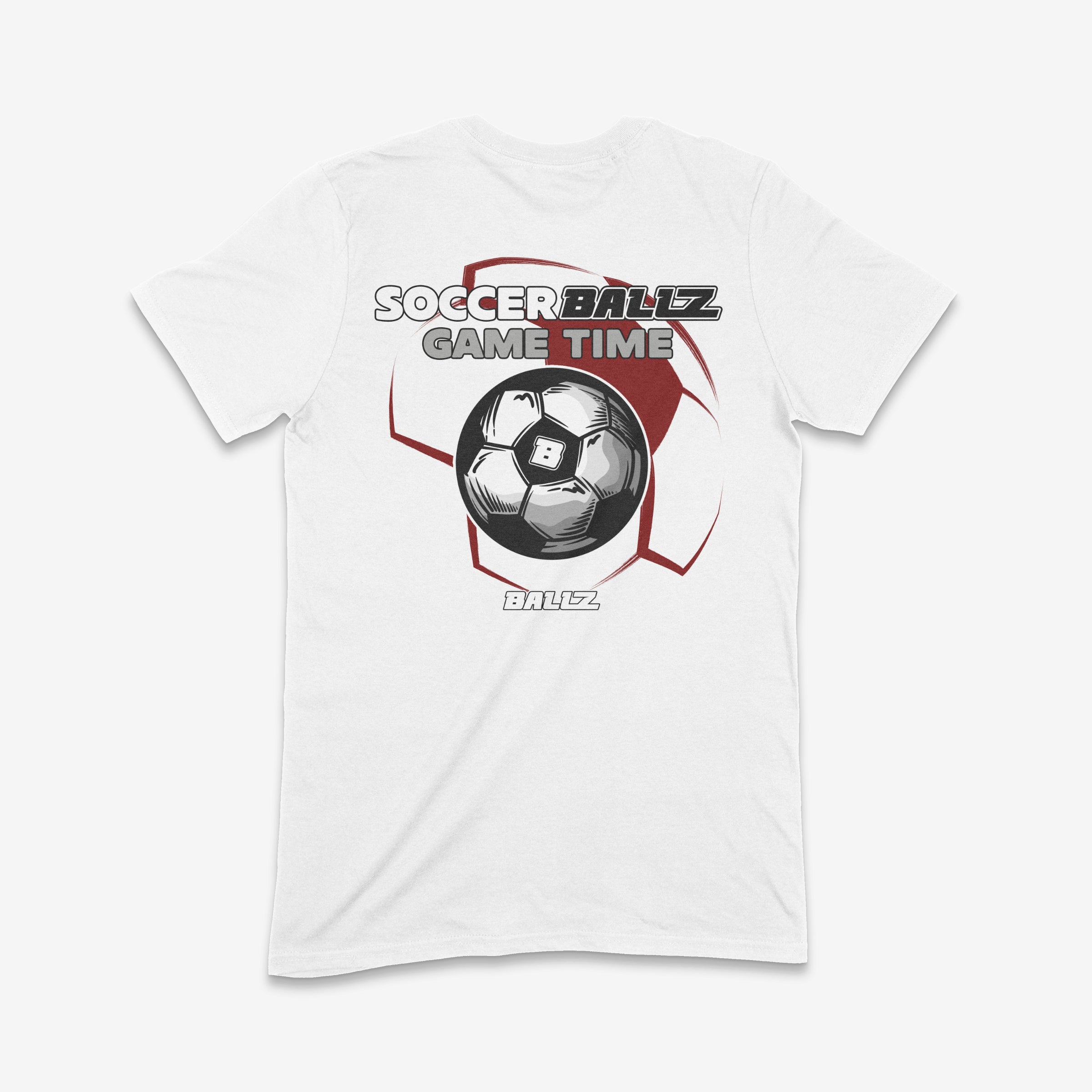 Soccer BallZ Red Logo T-Shirt Secondary image