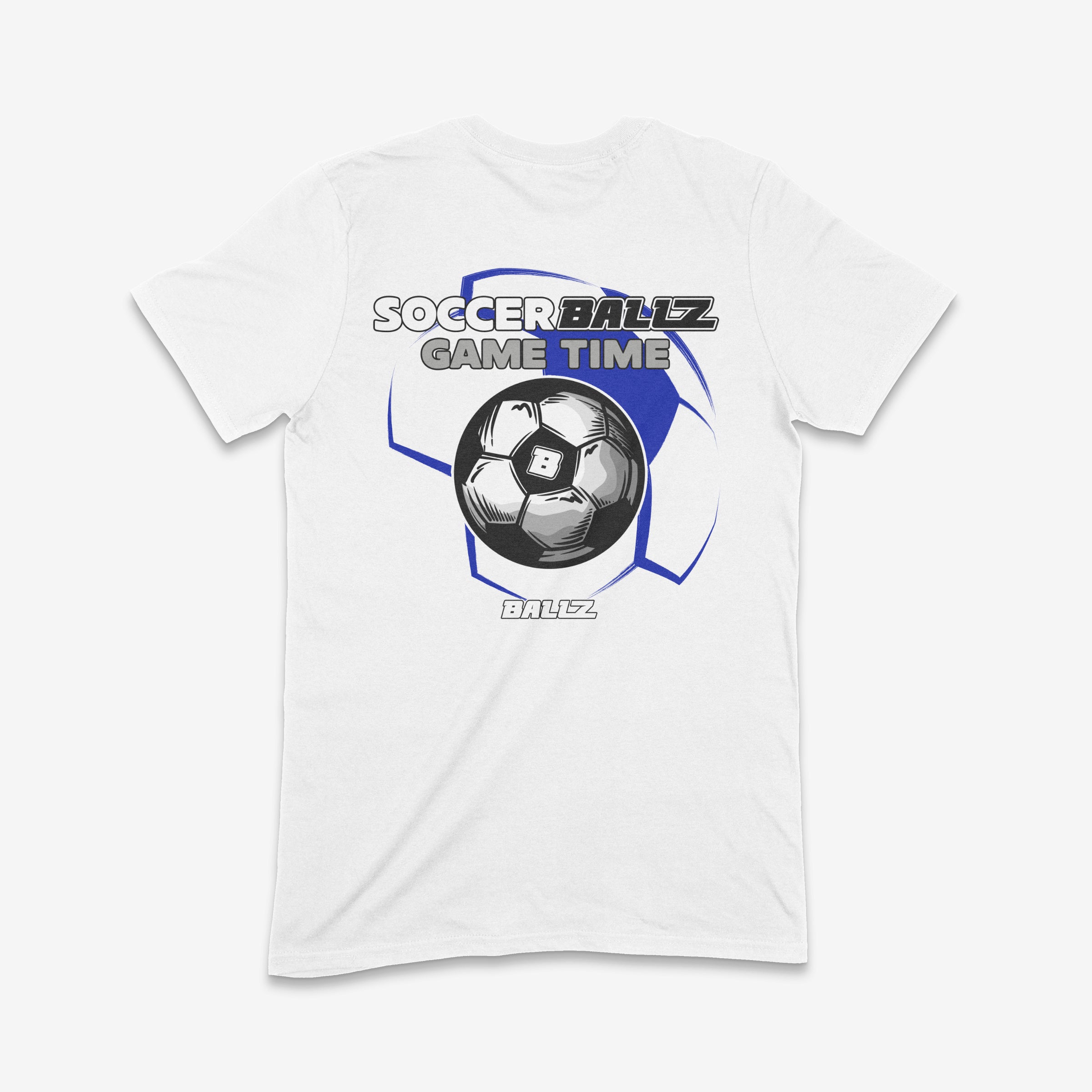 Soccer Ballz Blue Logo T-Shirt