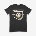 BaseBallZ Series Tan and White Icon Adult T-Shirt