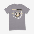 BaseBallZ Series Tan and White Icon Youth T-Shirt