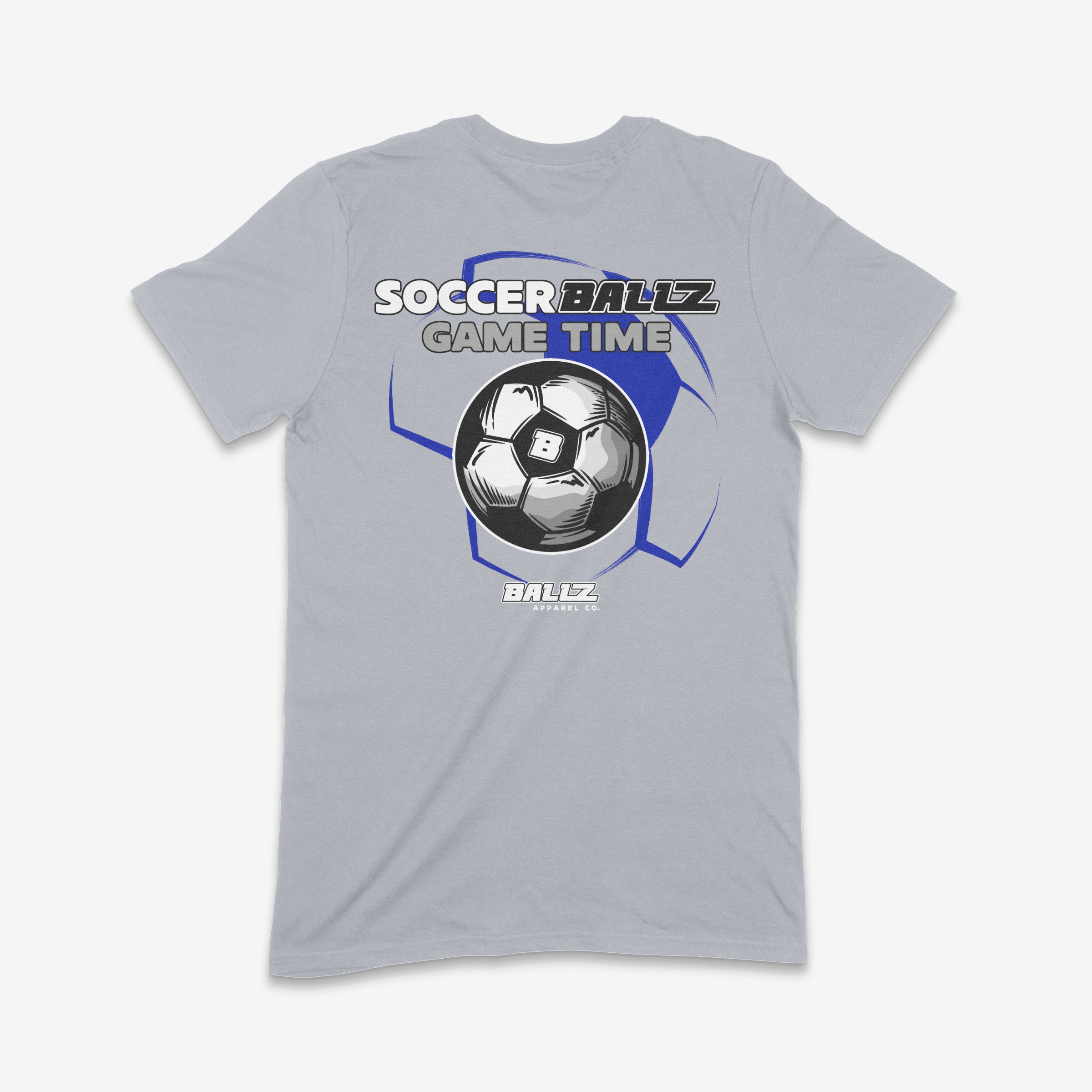 Soccer Ballz Blue Logo T-Shirt