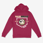 BaseBallZ Series Tan and White Icon Adult Hoodie