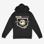 BaseBallZ Series Tan and White Icon Adult Hoodie