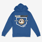 Youth BaseBallZ Series Tan and White Icon Hoodie