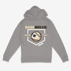 Youth BaseBallZ Series Tan and White Icon Hoodie