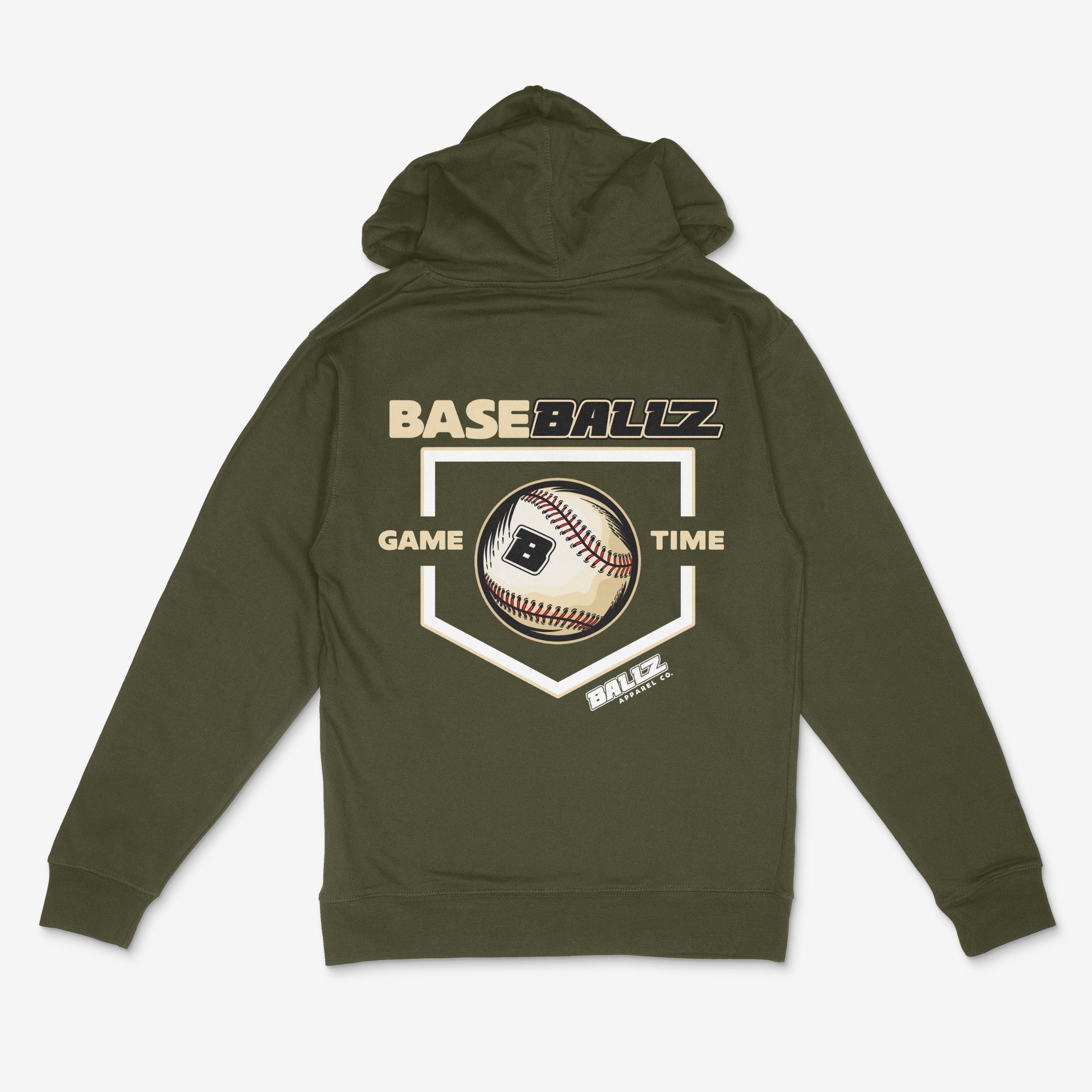 Youth BaseBallZ Series Tan and White Icon Hoodie Main image