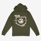 Youth BaseBallZ Series Tan and White Icon Hoodie