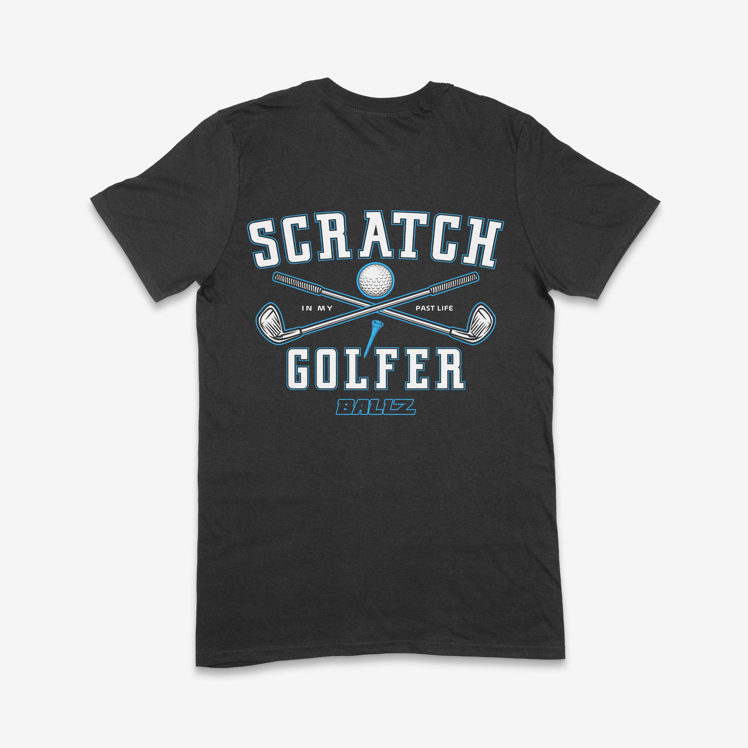 Scratch Golfer In My Past Life (Black) Main image