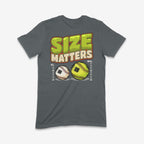 Yellow Size Matters Softball vs Baseball Adult T-Shirt