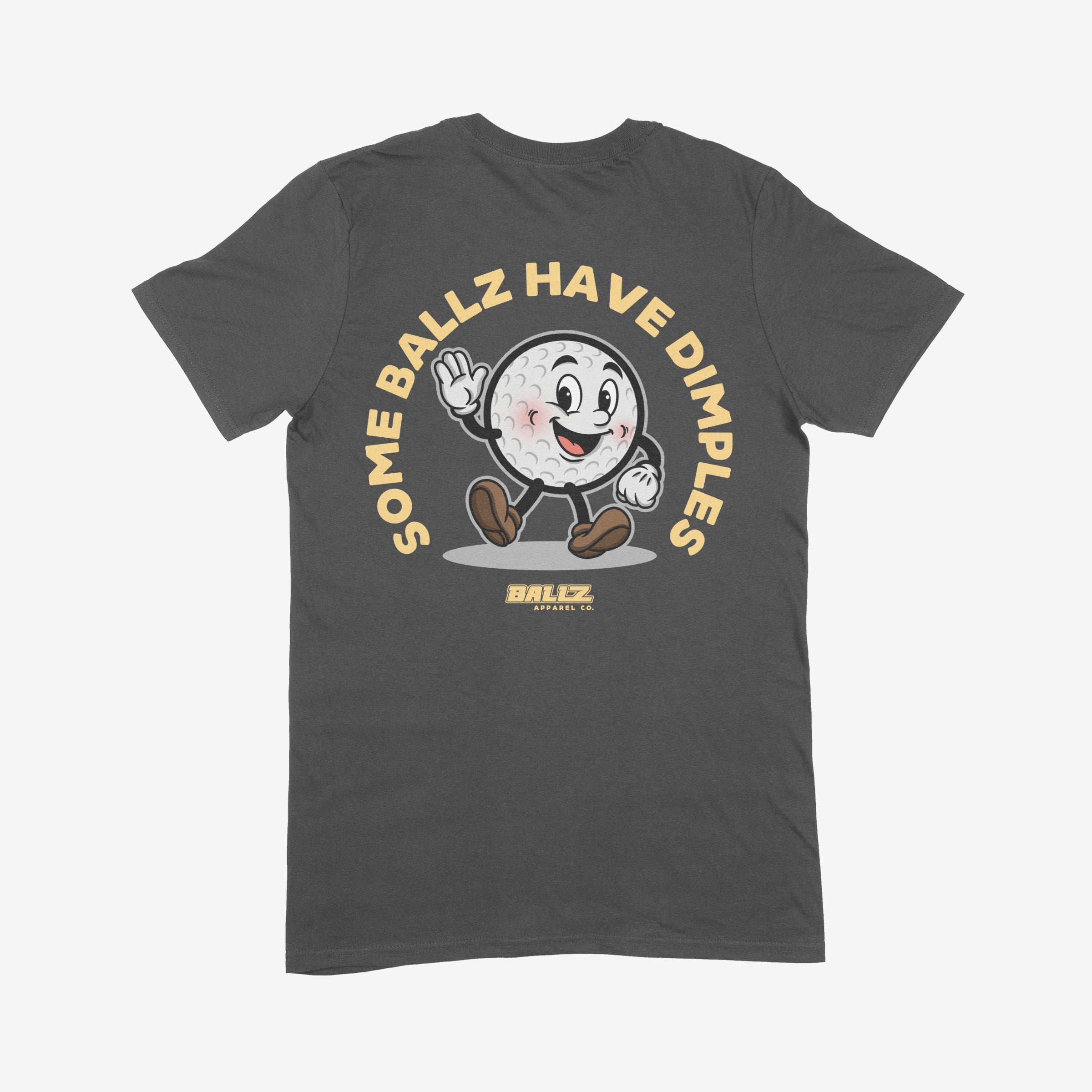 Adult Some Ballz Have Dimples Logo T-Shirt