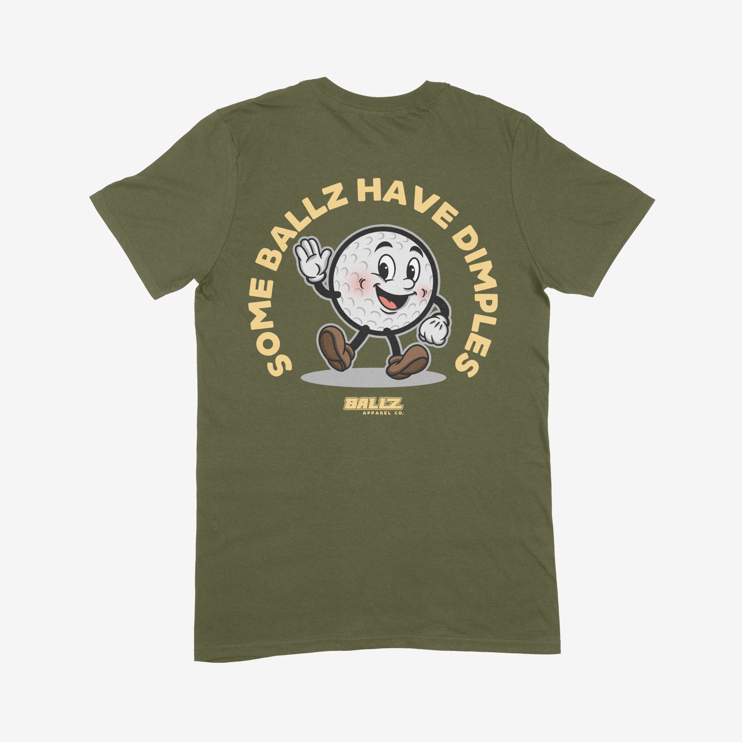Adult Some Ballz Have Dimples Logo T-Shirt