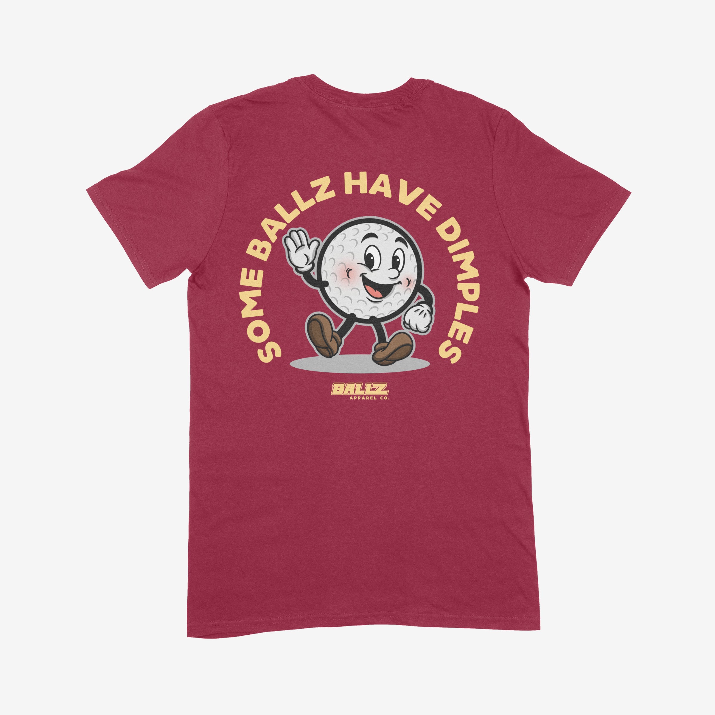 Adult Some Ballz Have Dimples Logo T-Shirt