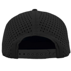 Black Softball 7 Panel Hat